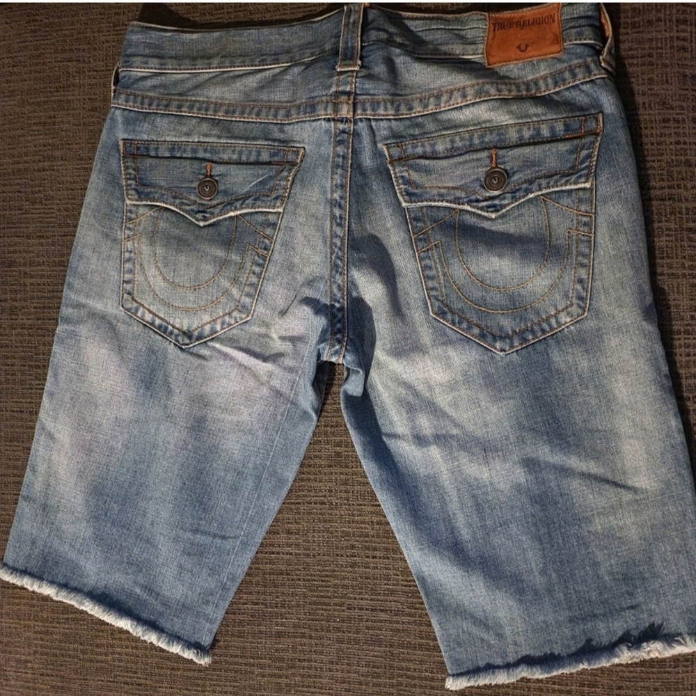 Blue Denim Shorts